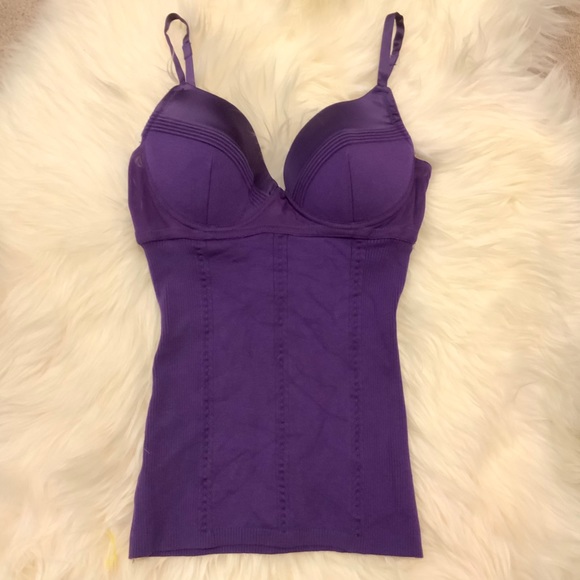 GUESS By MARCIANO Purple Bustier - size XS - Picture 2 of 6